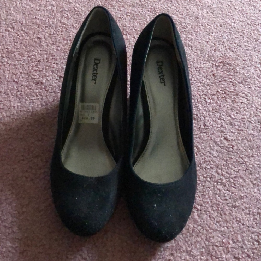 Black heels.